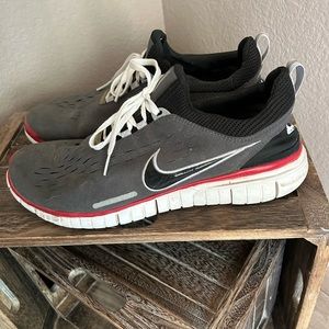 Men’s gray suede-like Nike